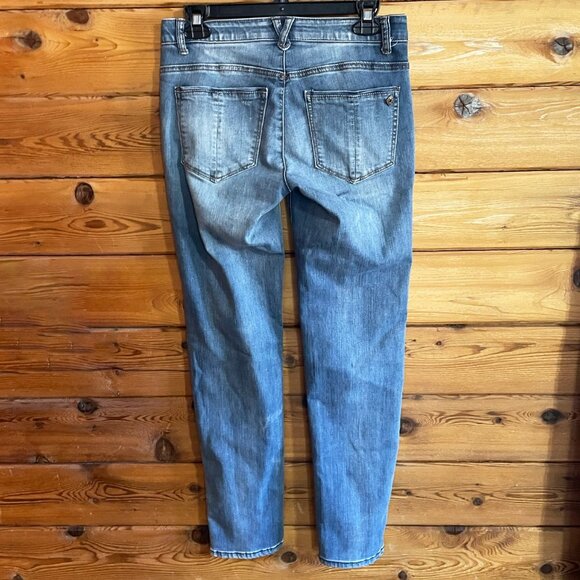 Democracy Jeans Ab Solution SZ 4 Tummy Control Denim - Picture 3 of 9